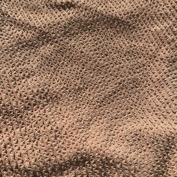 Aerie Shimmery Crinkle Birthday Scoop Cheekiest One Piece Swimsuit NWT - Picture 9 of 10